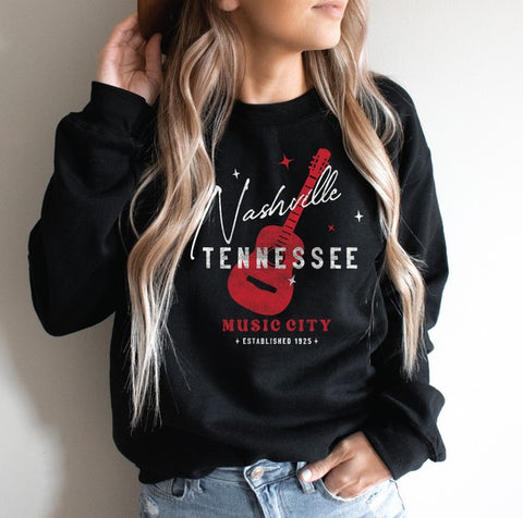 Nashville TN Fleece Sweatshirt