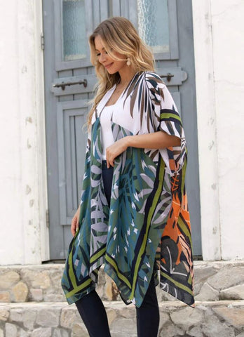 ABSTRACT PRINT CAPE