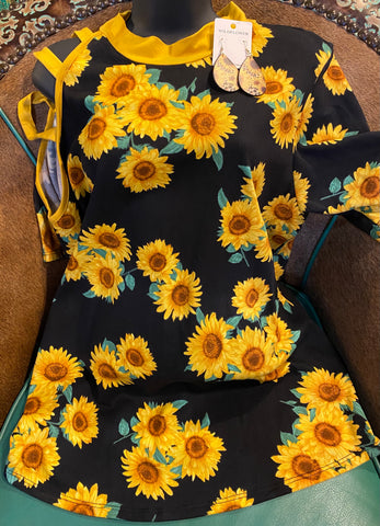 Sunflower Tunic Top
