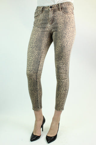 Gisele Snow Leopard Jeans