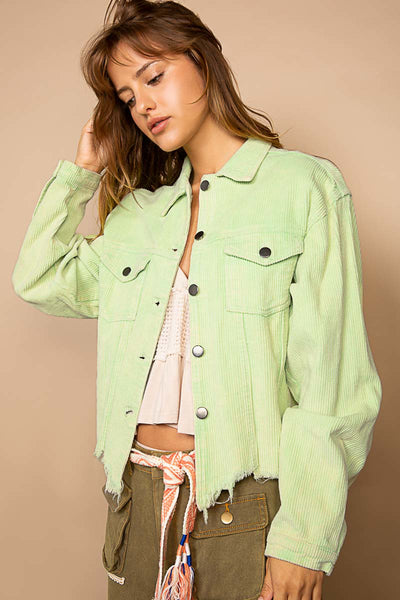 Corduroy Jacket -(mult colors)