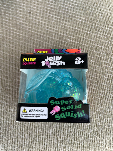 JELLY GLITTER SQUISH - 4 colors
