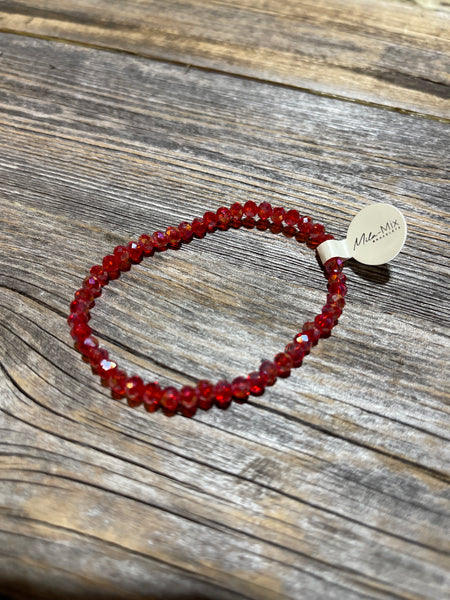Center Court - Mila-Mix: Americana Beaded Stretch Bracelet Collection