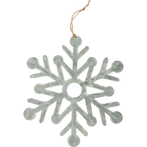 Large Snowflake Hanging Decor