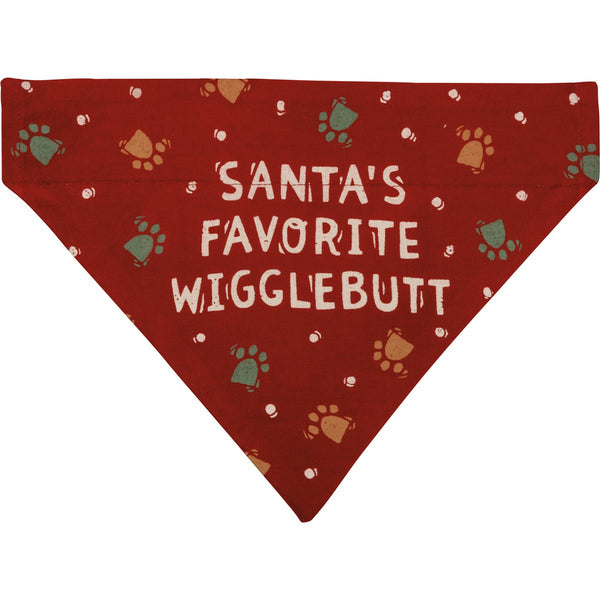 Favorite Wigglebutt Reversible Collar Bandana