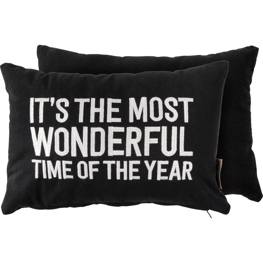 It's The Most Wonderful Time Of The Year Pillow