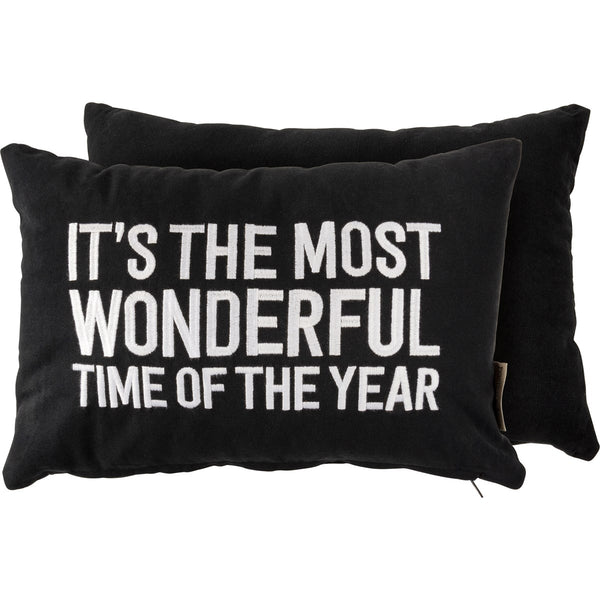 It's The Most Wonderful Time Of The Year Pillow