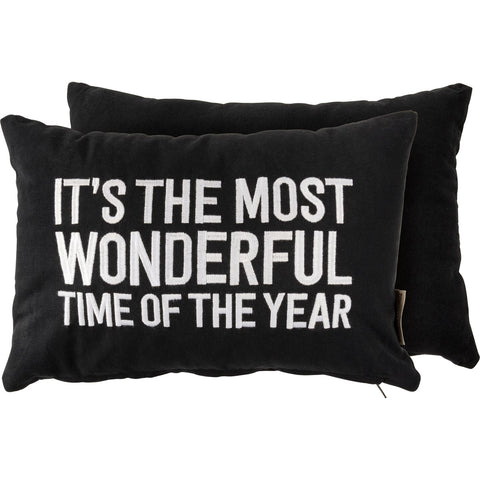 It's The Most Wonderful Time Of The Year Pillow