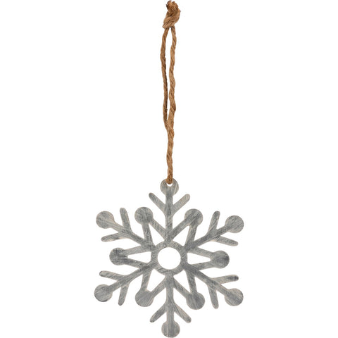 Small Snowflake Hanging Decor