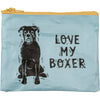 LOVE MY ..DOG.. ZIPPER WALLET