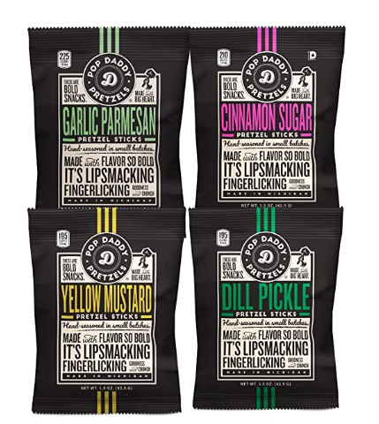 Seasoned Pretzels- 1.5oz-of 4 Flavors