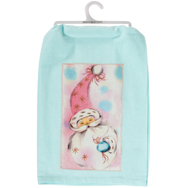 PASTEL SANTA KITCHEN TOWEL