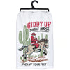 Giddy Up Jingle Horse Kitchen Towel