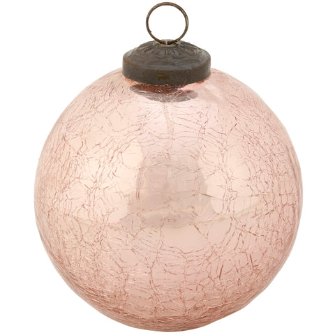 PINK BALL GASS ORNAMENT