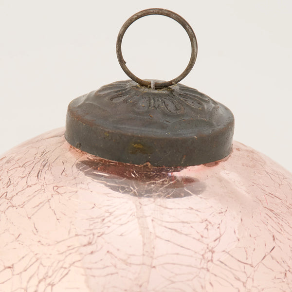 PINK BALL GASS ORNAMENT