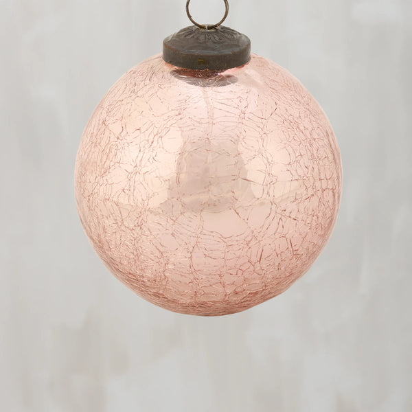 PINK BALL GASS ORNAMENT