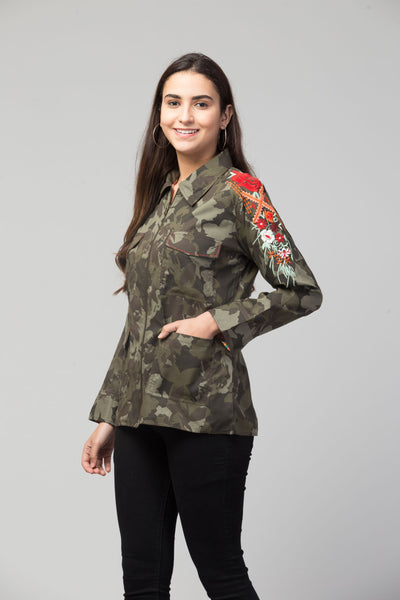 Can't Camouflage Me Reversible Jacket