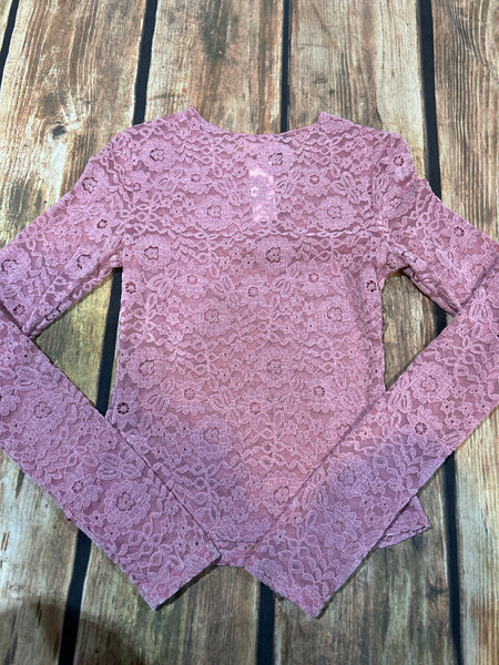 Floral Lace Long Sleeve Top