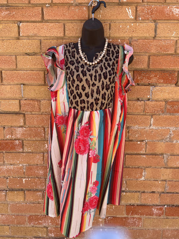 Surapee Cheetah Dress