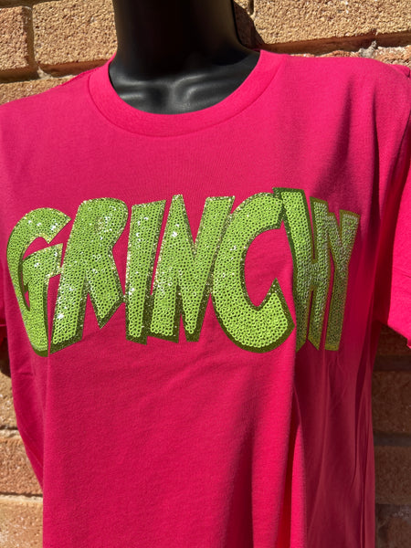PINK GRINCHY TEE