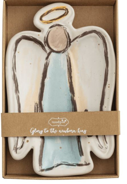 ANGEL WITH CROSS TIDBIT DISH 3 STYLES