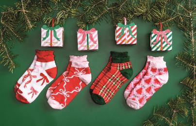 Holiday Sock Gifts 4 STYLES