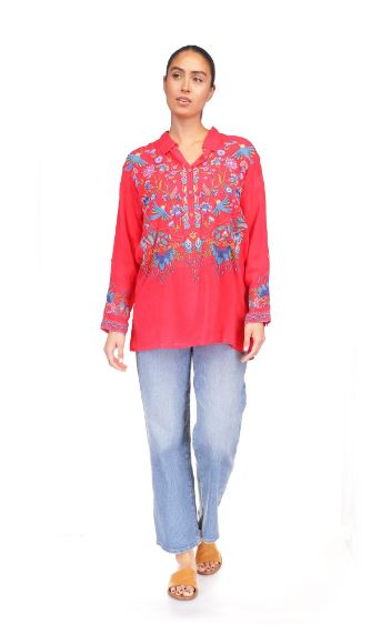 Audrey Tunic with Embroidery