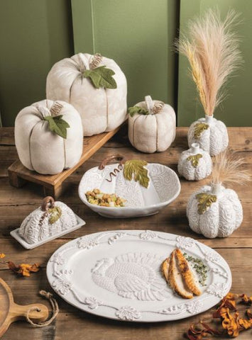 Medium Jacquard Pumpkin