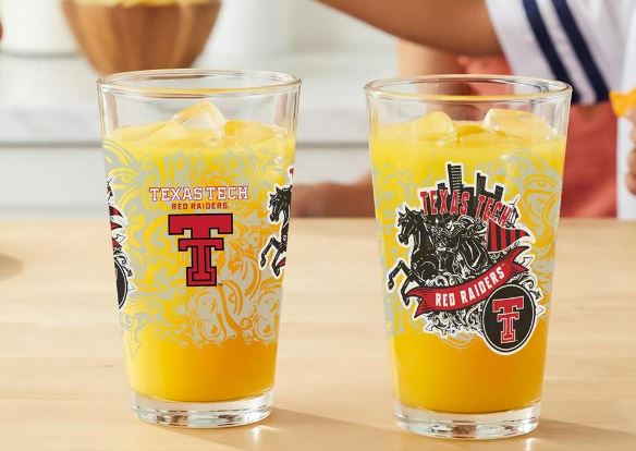Texas Sports Glass Tumbler Set- 4 Teams