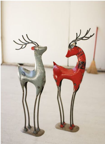 Recycled Iron Deer