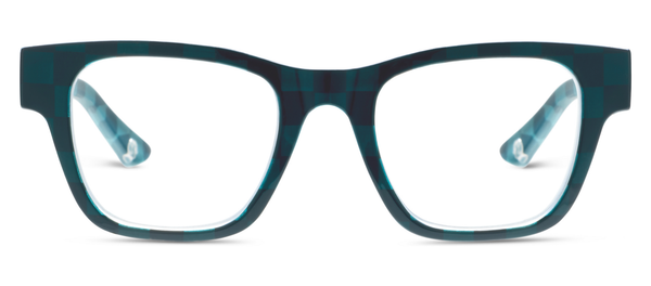 Peepers - Bernadette (Blue Light): White/Tokyo Tortoise / Reading / 3.00