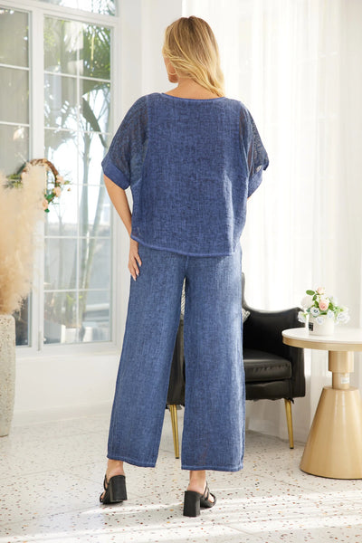 Cold Wash Linen Pants