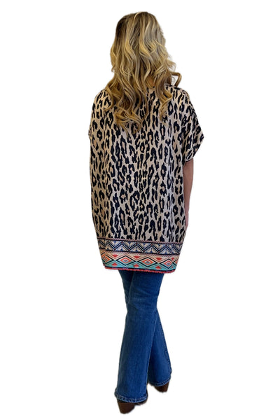 Western Cheetah Poncho