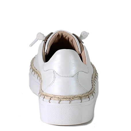 Diba True Em Belish Metallic Leather Lace Up Sneaker