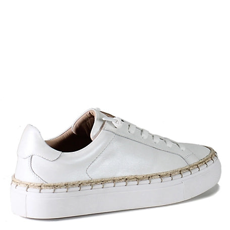 Diba True Em Belish Metallic Leather Lace Up Sneaker