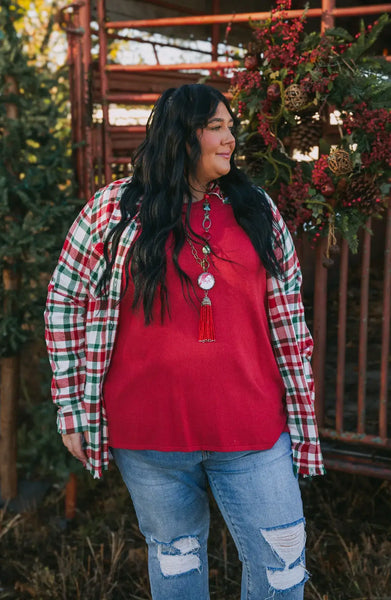 One24 Rags - Santa Silk Back Flannel: 3XL