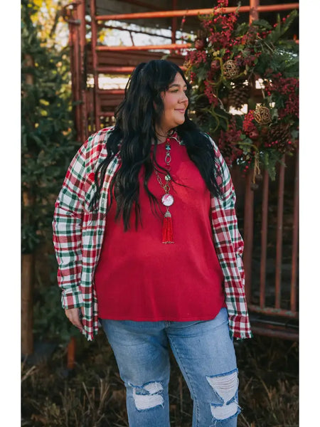 Santa Silk Back Flannel