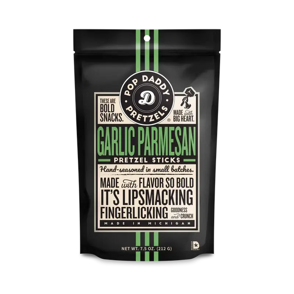 Garlic Parmesan Seasoned Pretzels 7.5oz
