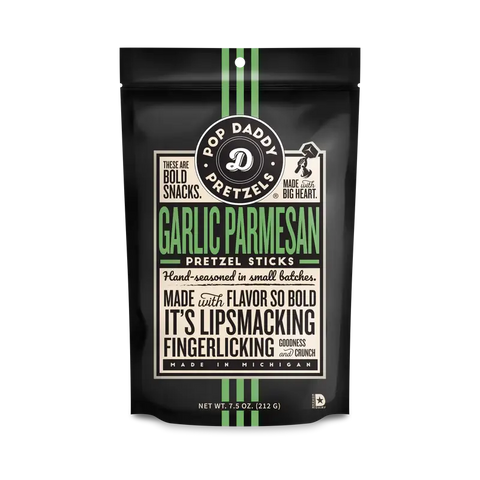 Garlic Parmesan Seasoned Pretzels 7.5oz