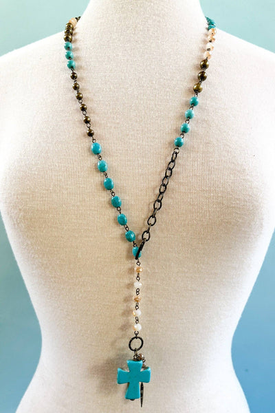 Dylan Designs - Valerie Necklace in Turquoise