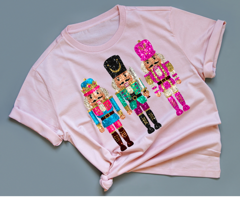 Nutcracker Faux Sequin T-Shirt