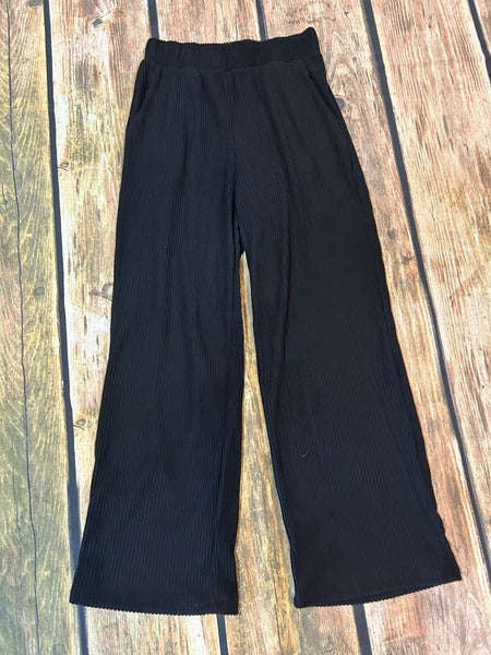 SOFT RIBBED PANTS- 4 Colors