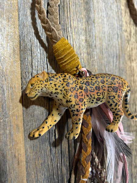 JAGUAR LEATHER NECKLACE