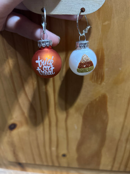 Halloween Ornament Earrings- 2 Styles