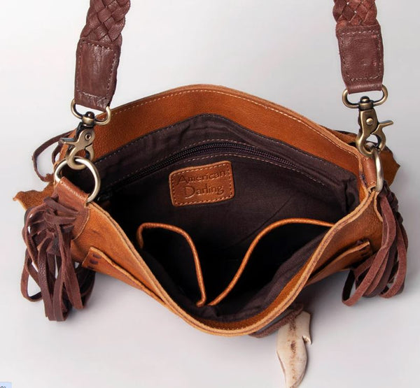 HandCrafted Western Leather Crossbody