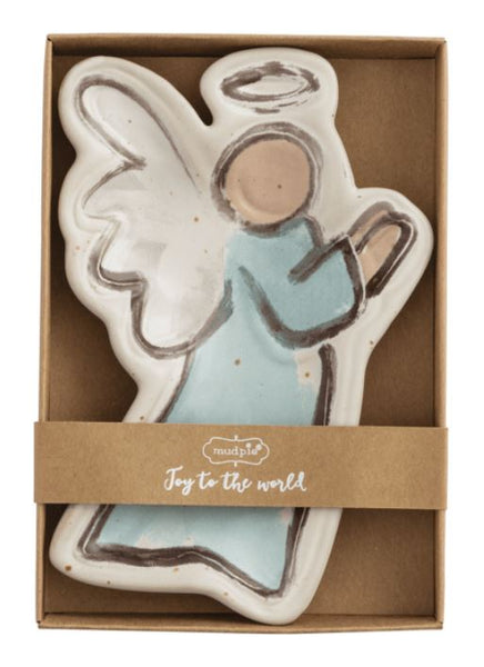 ANGEL WITH CROSS TIDBIT DISH 3 STYLES