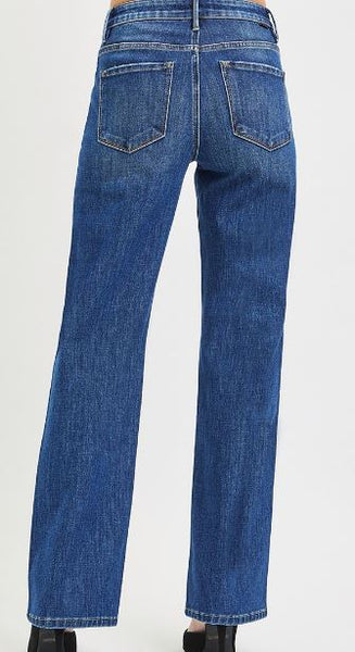 Straight Tummy Control Stretch High Rise Jean