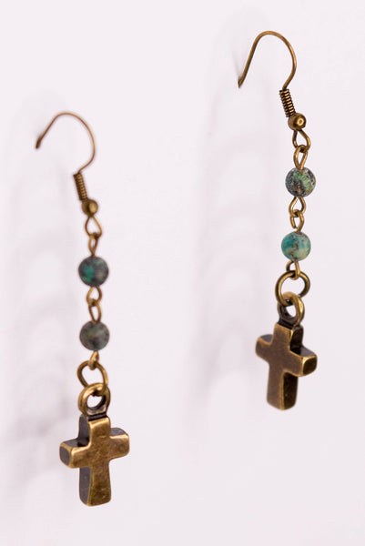 Dylan Designs - Phoebe Earring in African Turquoise