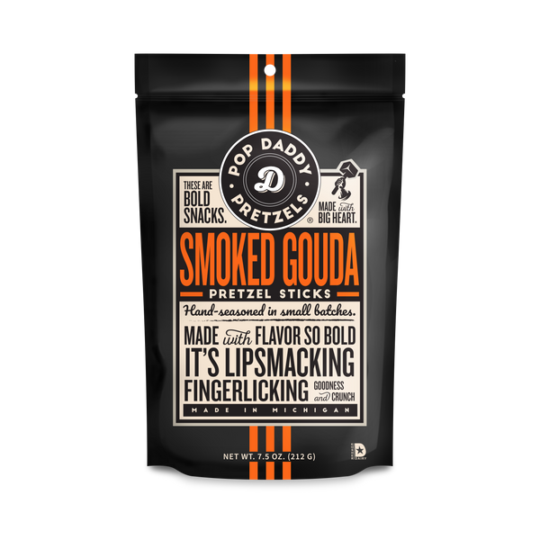 Seasoned Pretzels - 7.5oz - Smoked Gouda