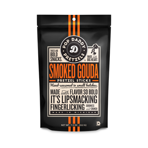 Seasoned Pretzels - 7.5oz - Smoked Gouda